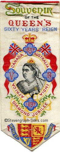 Bookmark with words and image of Queen Victoria