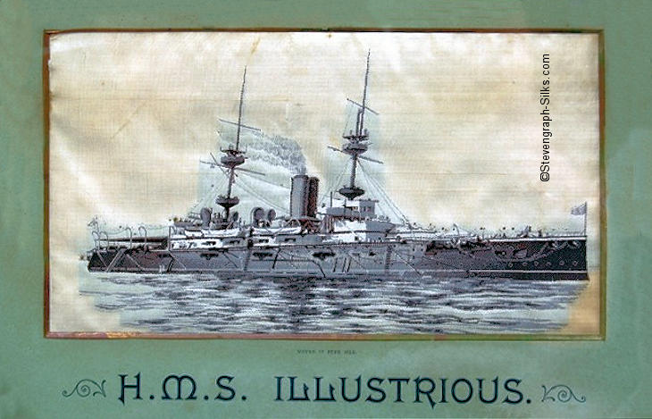 Image of  Majestic-class pre-dreadnought battleship H.M.S. Illustrious