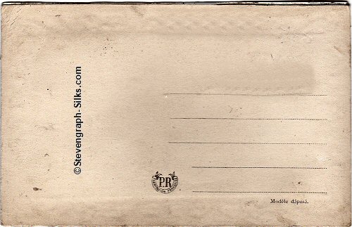 view of reverse of this card