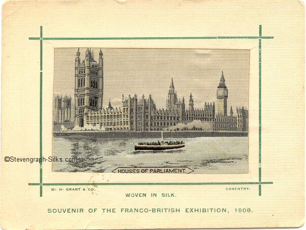 Image of The Houses of Parliament, on the banks of the River Thames