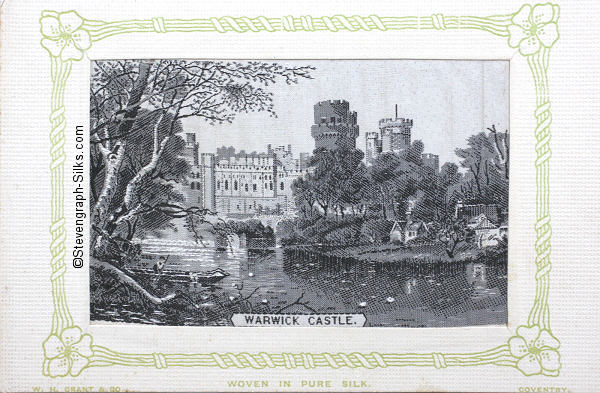 Image of castle set against a scenic lake
