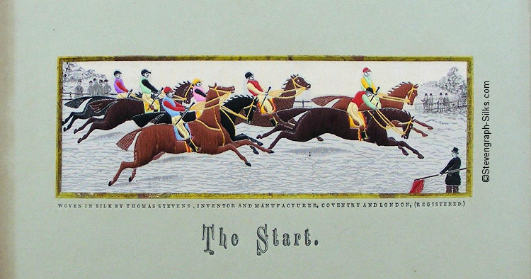 Seven horses and jockeys started on race