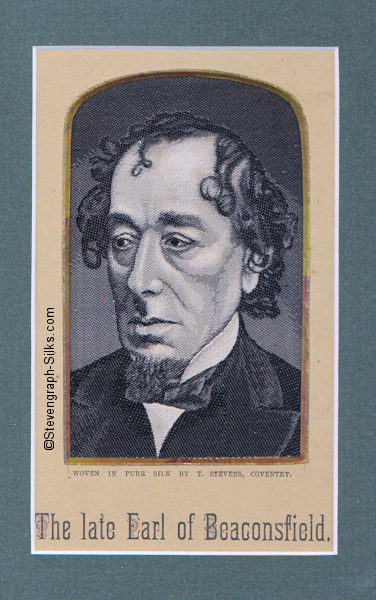 Image of The Late Earl of Beaconsfield, being Benjamin Disraeli