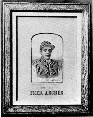 image of Stevengraph portrait of Fred Archer, jockey