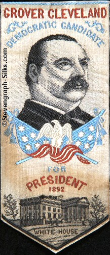 1892 Presidential Election Bookmark, NOT made by Grant