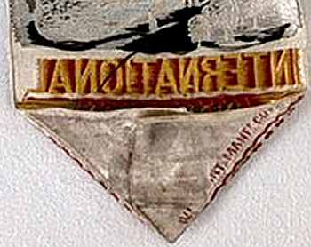 Grant name woven into the reverse pointed end