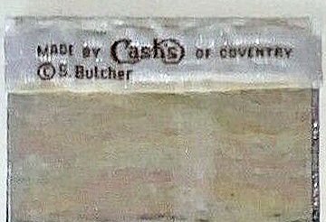 reverse view of this bookmark, with signature of J & J Cash