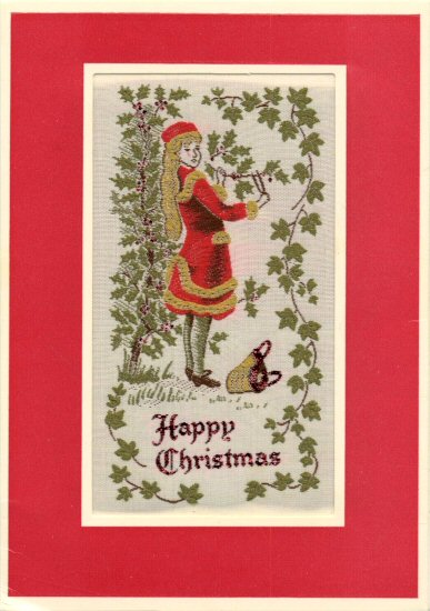 J & J Cash's own Christmas card, of un-known date of issue