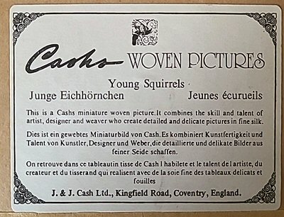 back label of this woven Cash's picture