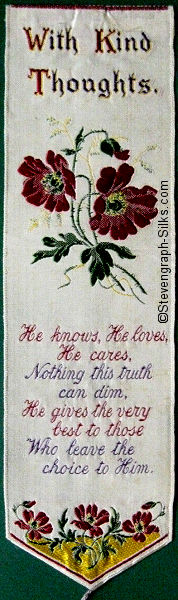 Bookmark with words