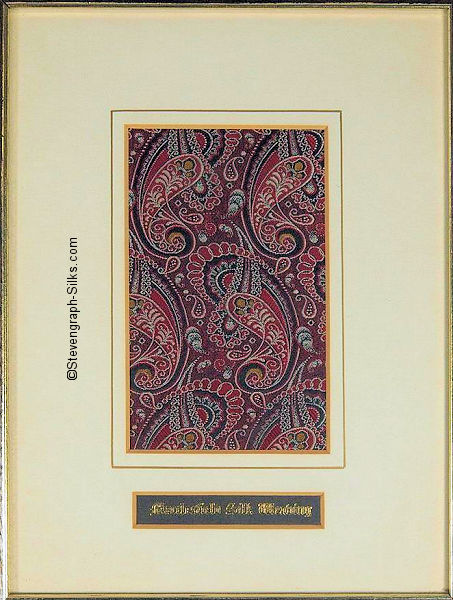 picture of a paisley design, with title beneath