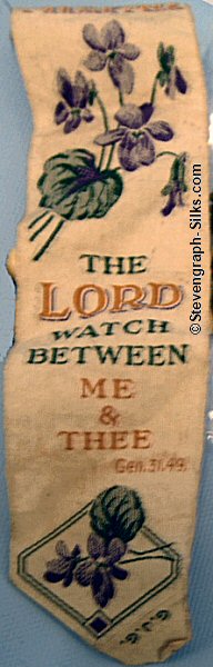 Bookmark with words