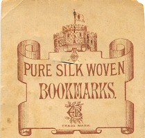 E. Bollans & Co. Trademark as printed on the card on which the bookmarks were mounted for posting