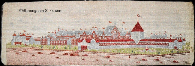 loose picture silk attached to stiff backing card attributed to Mannion