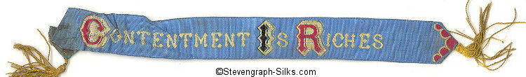 narrow bookmark, with words
