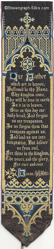same bookmark, but with black background colour and blue & yellow detail