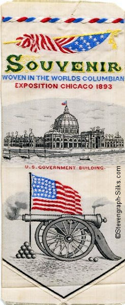 Bookmark from the Worlds Columbian Exposition, Chicago 1893
