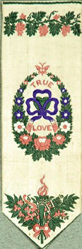 short bookmark with title words only