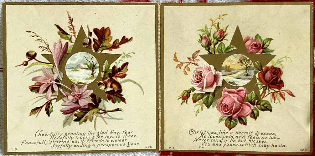 middle two perfumed cards in this folder