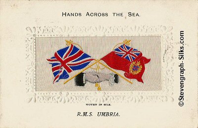 Hands Across the Sea postcard