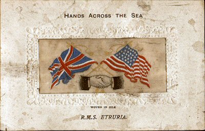 Hands Across the Sea postcard